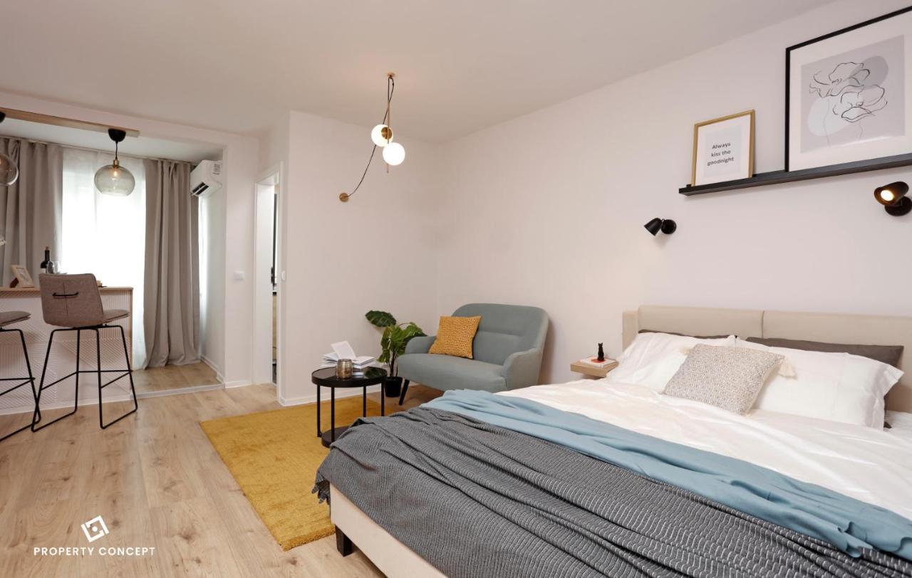 Brand New Lovely Studio Near Metro Station Bucarest Exterior foto